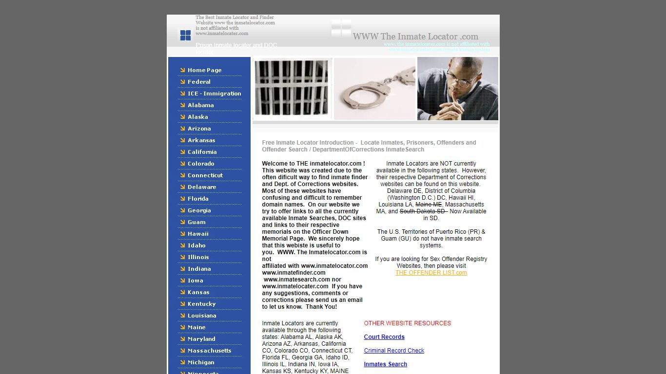 Missouri Inmate Locator & Missouri DOC, find inmates & prisoners